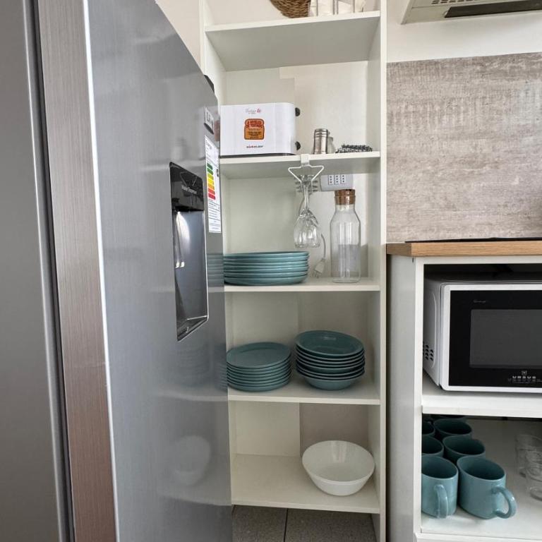 Departamento 3 dormitorios V, cerca movistar arena, Estadio nacional, con parking de arriendo diario, cocina completa - Three-Bedroom Apartment - 15