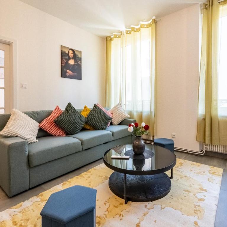 Appart Cocooning 6 Personnes Hyper Centre Mulhouse - Parking Gratuit - Apartment mit 2 Schlafzimmern - 2