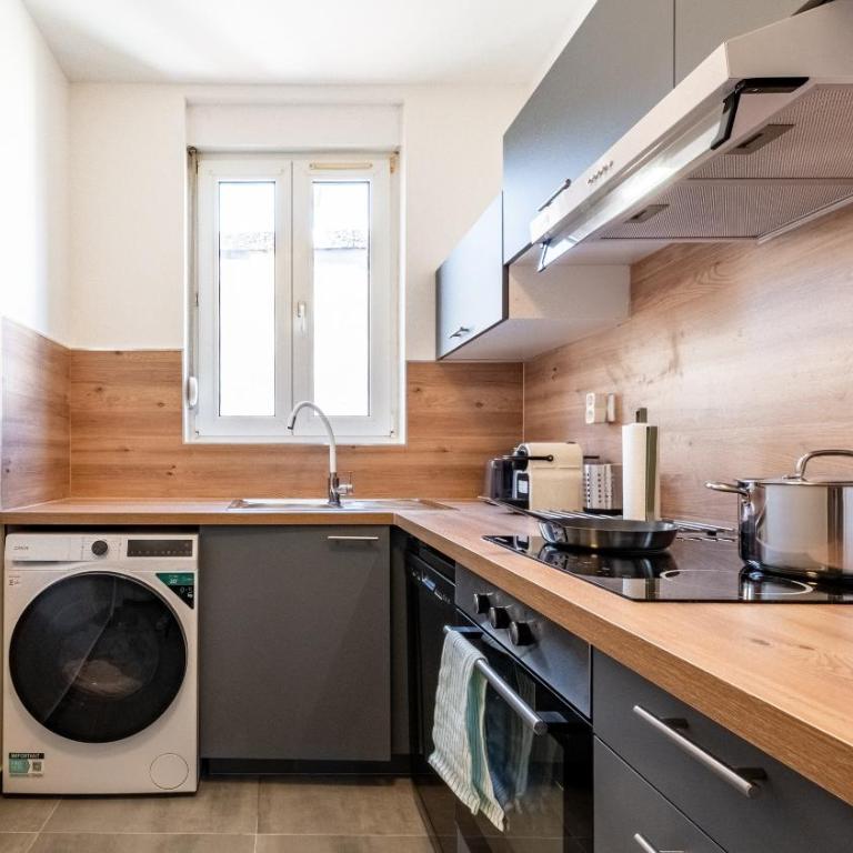 Appart Cocooning 6 Personnes Hyper Centre Mulhouse - Parking Gratuit - Apartment mit 2 Schlafzimmern - 4