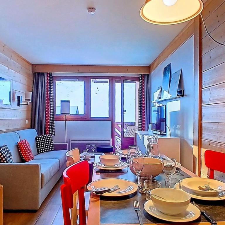 1208 Superbe T2 plein sud aux Menuires - Appartement 1 Chambre avec Balcon - 14