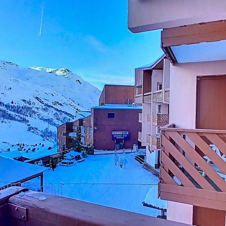 1208 Superbe T2 plein sud aux Menuires - Appartement 1 Chambre avec Balcon - 16