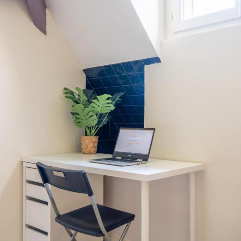 La Vallée de la Loire Hypercentre 5min - Loft-Apartment mit 4 Schlafzimmern - 8