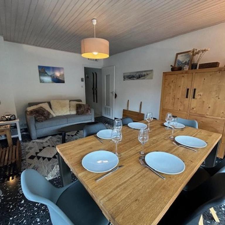 Appartement 3 pièces, 6 couchages - Chantemerle, Serre-Chevalier, balcon, parking, casier à ski - Appartement 2 Chambres - 1