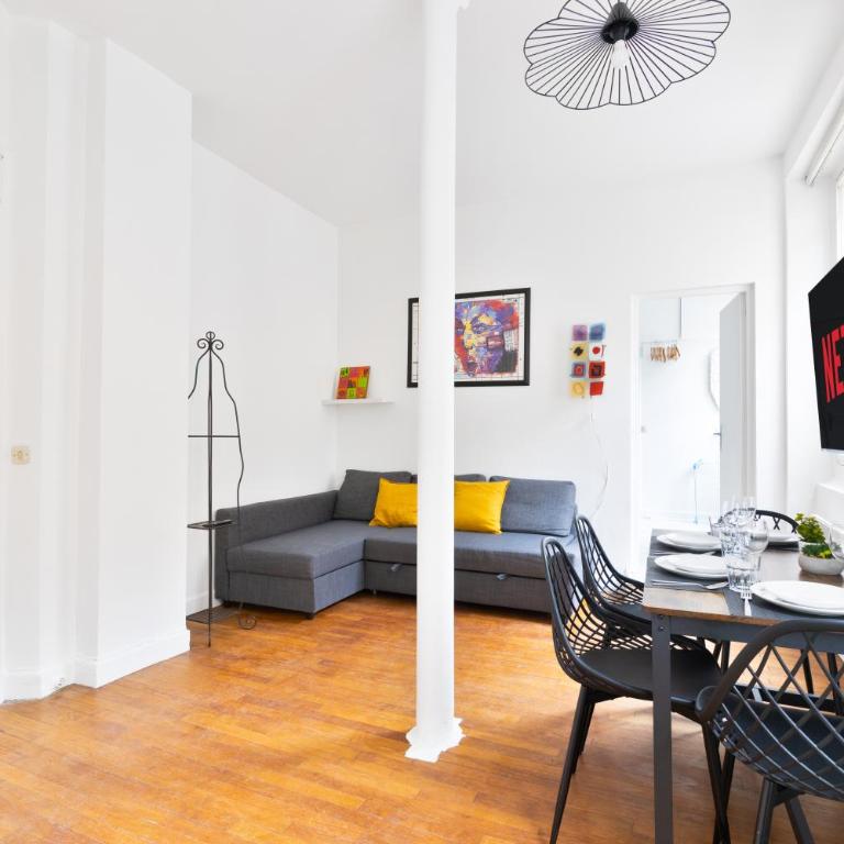 Appartement Quartier Jardin du Luxembourg Free Netflix - Appartement 1 Chambre - 8