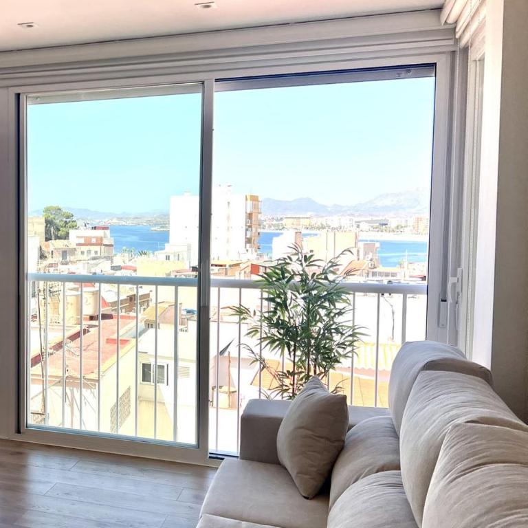 Apartamento moderno centro Aguilas 150m playa - Apartamento Deluxe de 2 dormitorios con balcón - 9