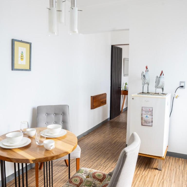 Estilo y confort Apt Aire acondicionado y Terraza y Estudio - Apartamento de 1 dormitorio - 27