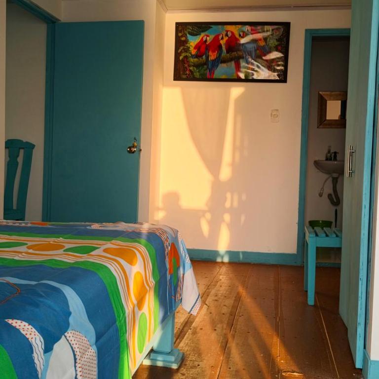 Renacer ancestral Barú - Habitación Doble Deluxe con balcón y vistas al mar - 10