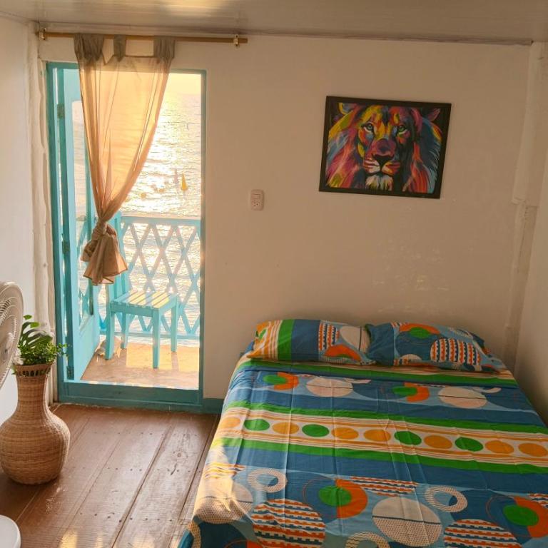 Renacer ancestral Barú - Habitación Doble Deluxe con balcón y vistas al mar - 9
