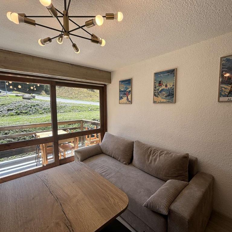 Studio rénové 4 pers au pied des pistes à Auris en Oisans - One-Bedroom Apartment - 3
