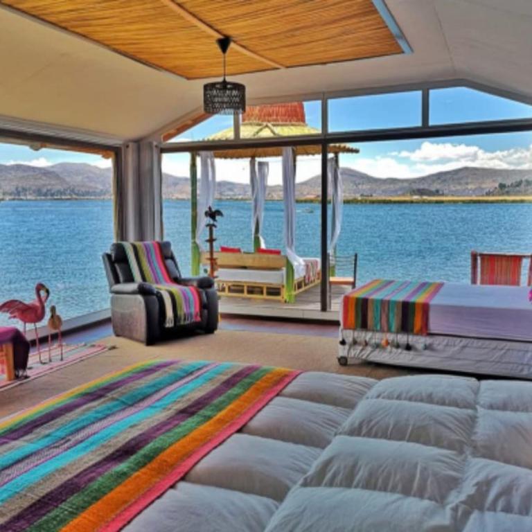 Titicaca Jet Lodge - Habitación Doble con baño privado - 2 camas - 1