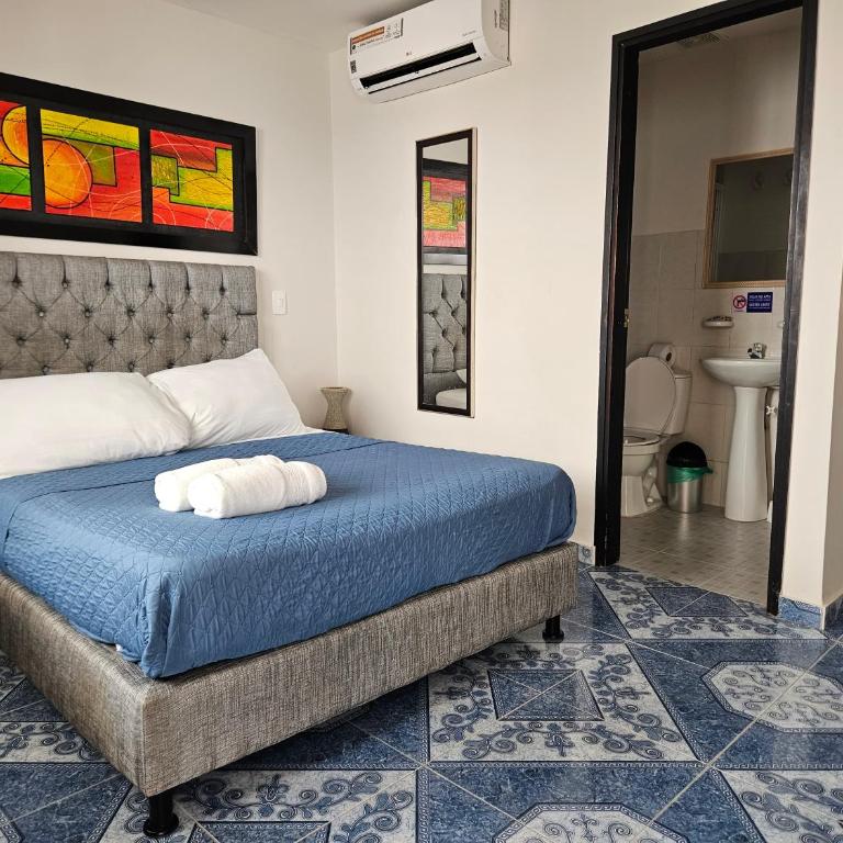 Caribbean Island Hotel Piso 2 - Habitación Doble Estándar - 13