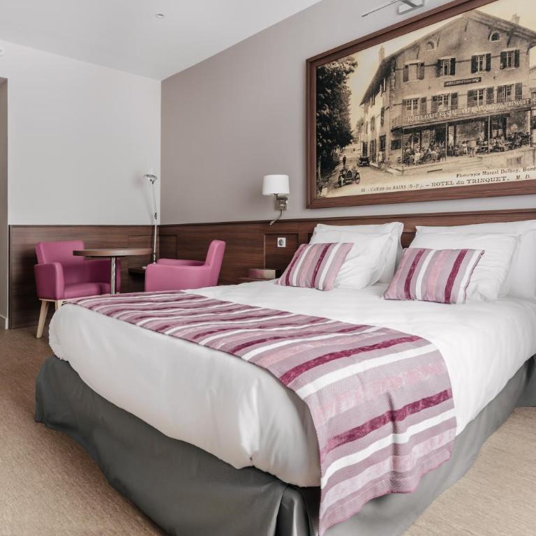 Hotel-Café du Trinquet - Chambre Double - Accessible aux Personnes à Mobilité Réduite - 3