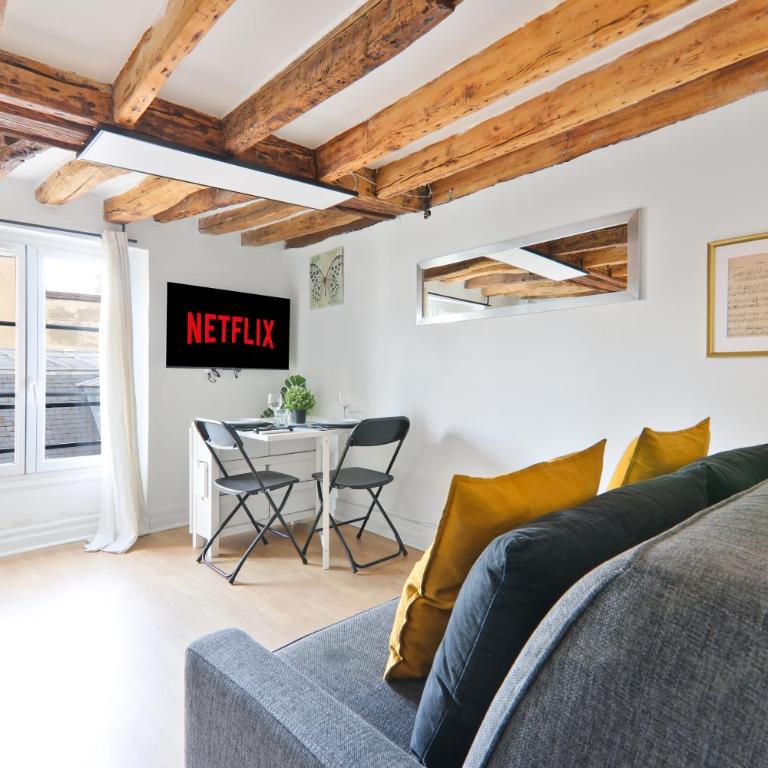 Studio Quartier Saint-Michel Notre-Dame 4 Free Netflix - Studio - 3