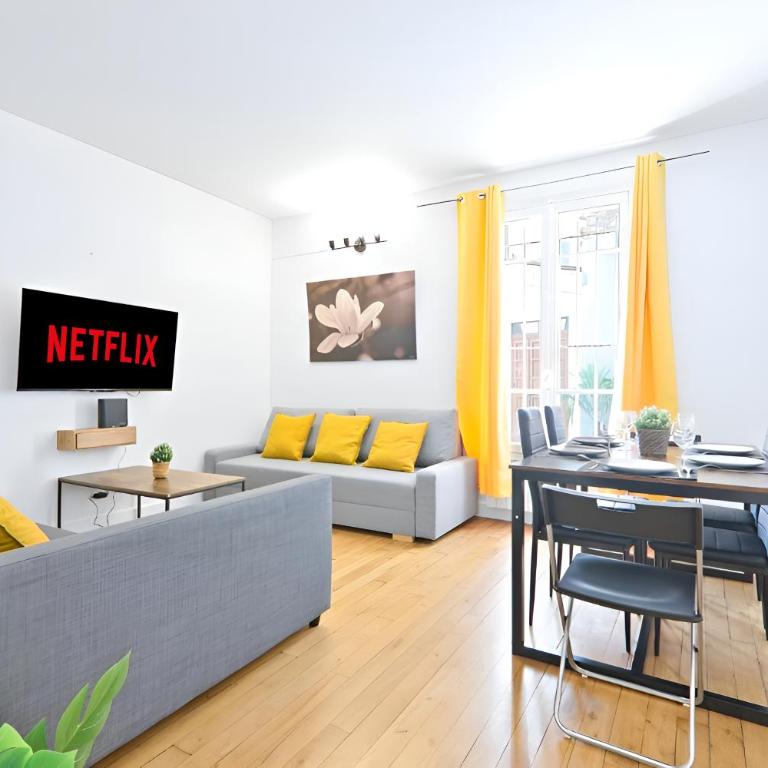 Near Eiffel Tower Luxurious 1 Bedroom Apartment with Free Netflix - Appartement 1 Chambre - 3