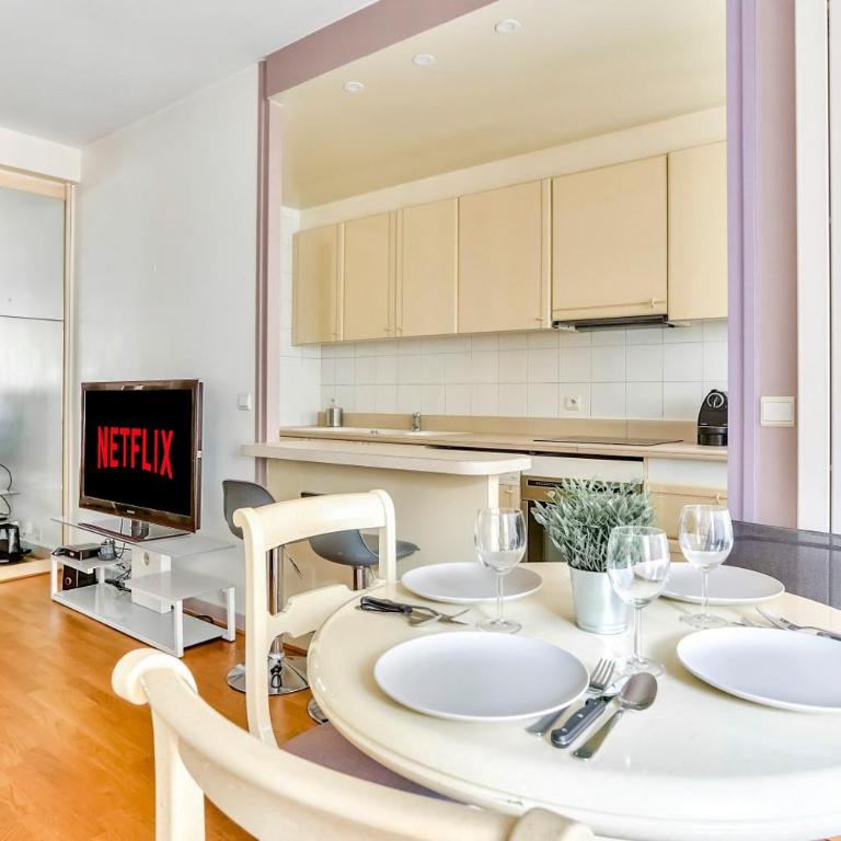 Appartement Quartier Arc de Triomphe Free Netflix - Appartement 1 Chambre - 4