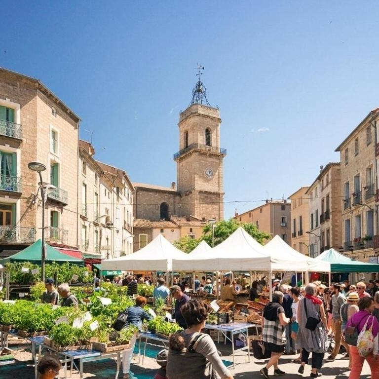 Pézenas historique appartement clim wifi 2 chambres 6 couchages - Appartement 3 Chambres - 10