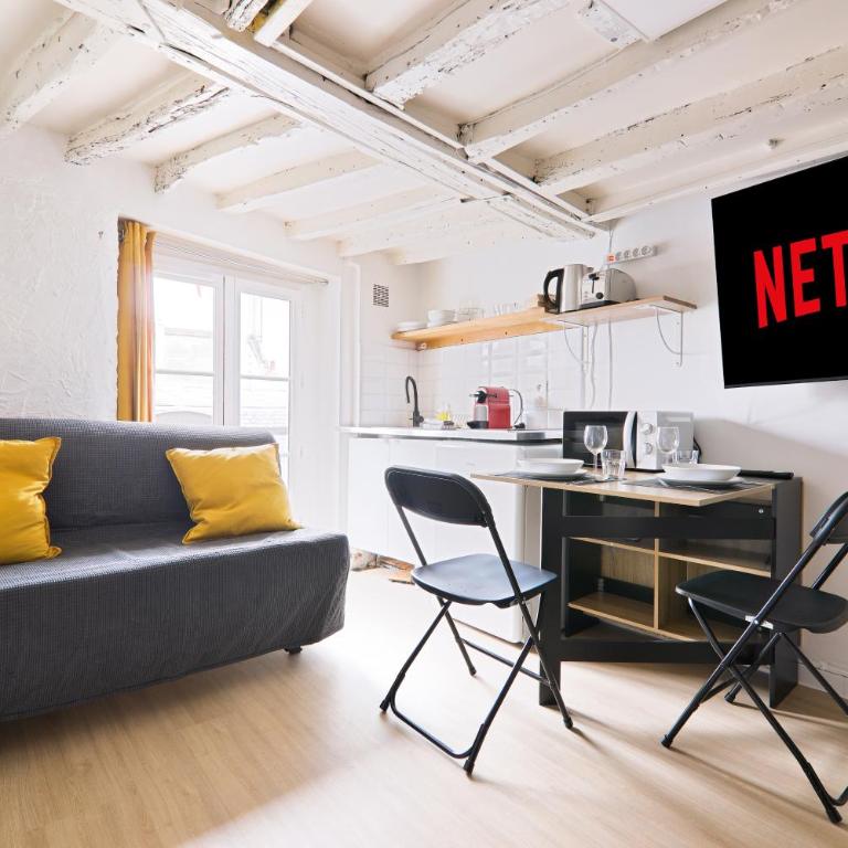 Studio Appartement Quartier Saint-Michel Notre-Dame 3 Free Netflix - Studio - 1