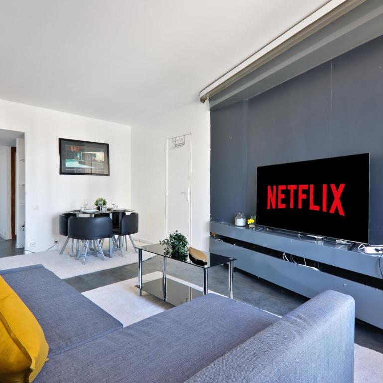 Appartement Quartier Tour Eiffel 5 Free Netflix - Apartamento de 2 dormitorios con vistas a la ciudad - 1