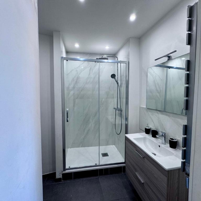 GRAND STUDIO RENOVE A CANNES IDEAL VACANCES et CONGRES - MER A PIED! - Appartement 1 Chambre - 12