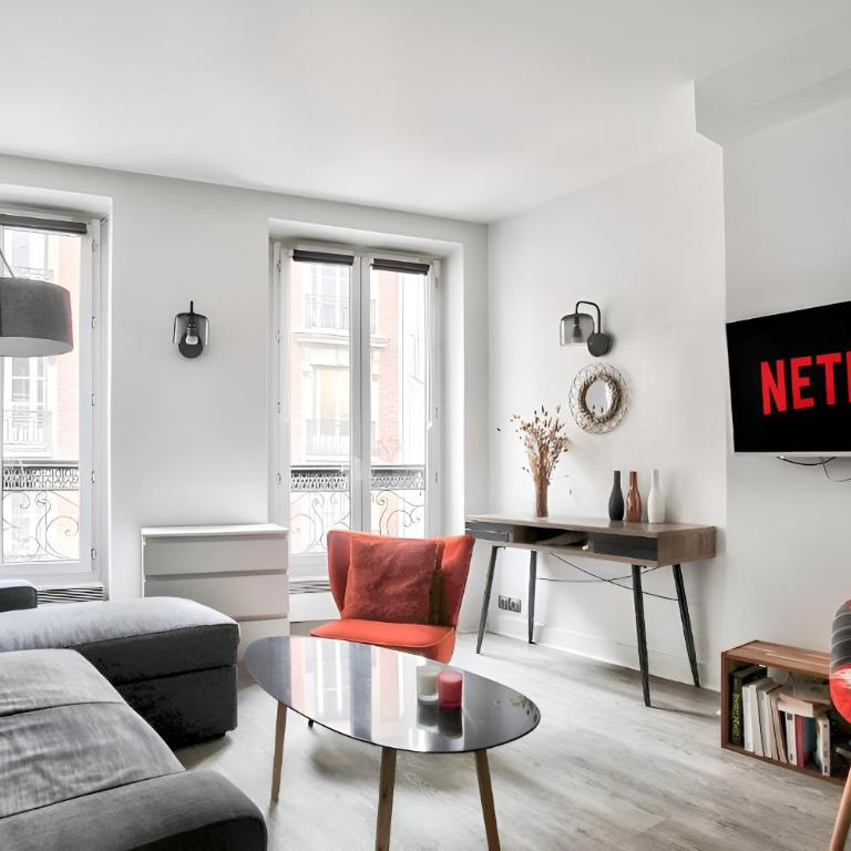 Appartement Quartier Tour Eiffel Free Netflix - Appartement avec Douche - 1