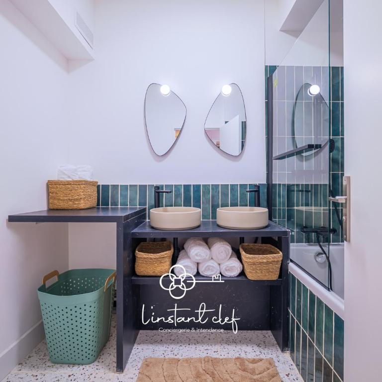 L'Envol chic - Parking privé - Centre du Mans - Apartment mit 4 Schlafzimmern - 13