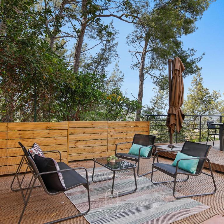 Villa Piscine Lealys Costebelle Clim/Wifi/plages - Villa avec Piscine Privée - 17