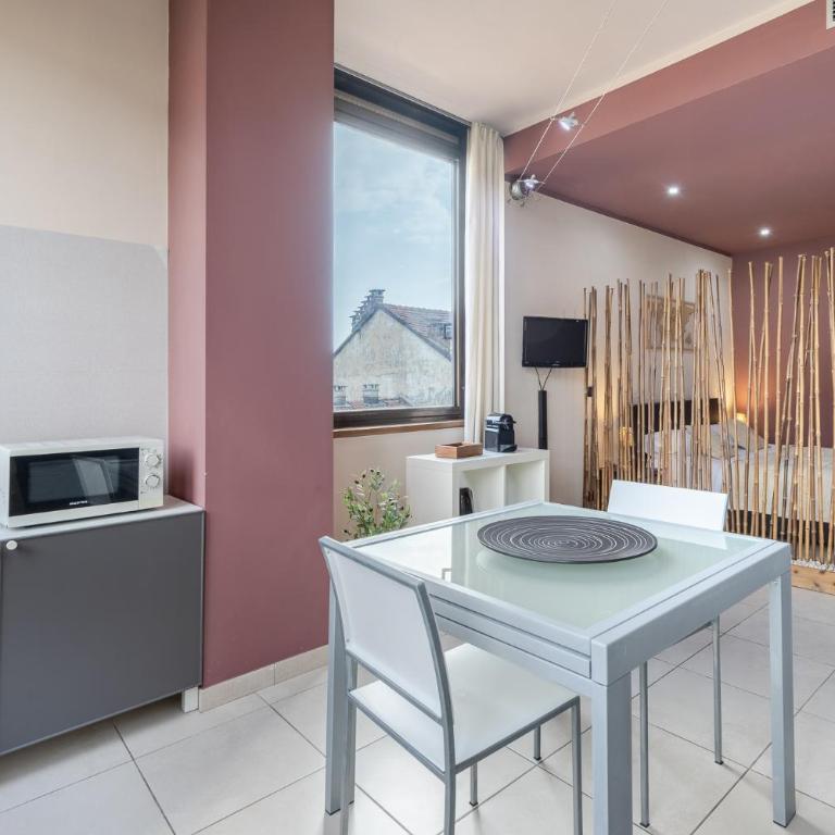 Porta Nuova-Inalpi Loft Moderno Luminoso con AC - Appartamento con 1 Camera da Letto - 7