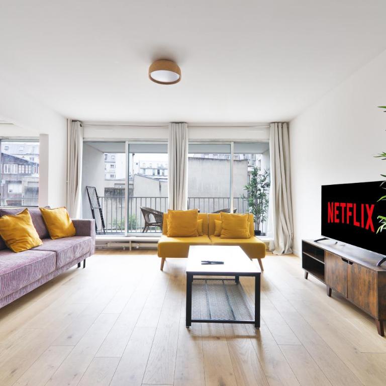 Appartement Quartier Canal Saint Martin Free Netflix - Appartement 2 Chambres - 1