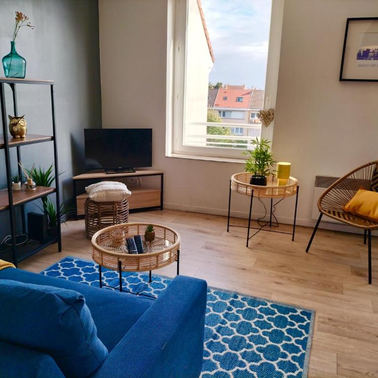 Cosy T3 à 50 m de la plage - Appartement 2 Chambres - 2