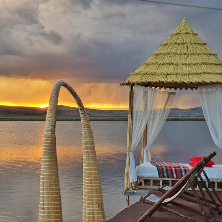 Titicaca jet lodge - Habitación Doble con vistas al lago - 2 camas individuales - 4