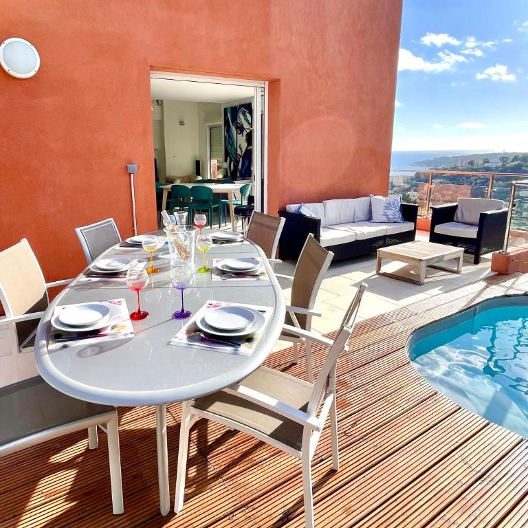 Villa Côte d'Azur piscine et spa - Villa avec Piscine Privée - 10