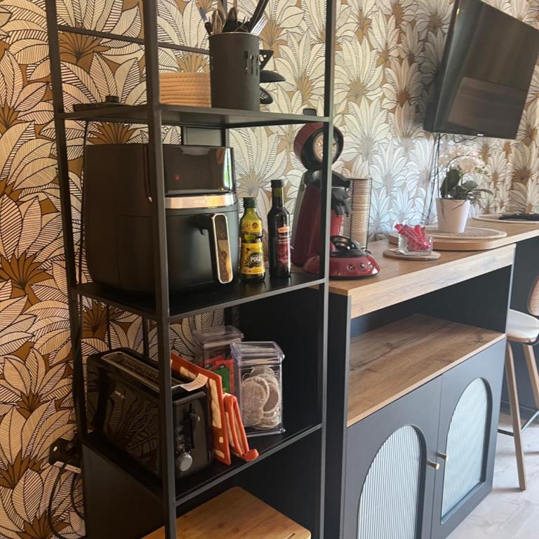 Petit Cocon des Rives Proche Stanislas-terrasse & parking gratuit - Apartment mit 1 Schlafzimmer - 9
