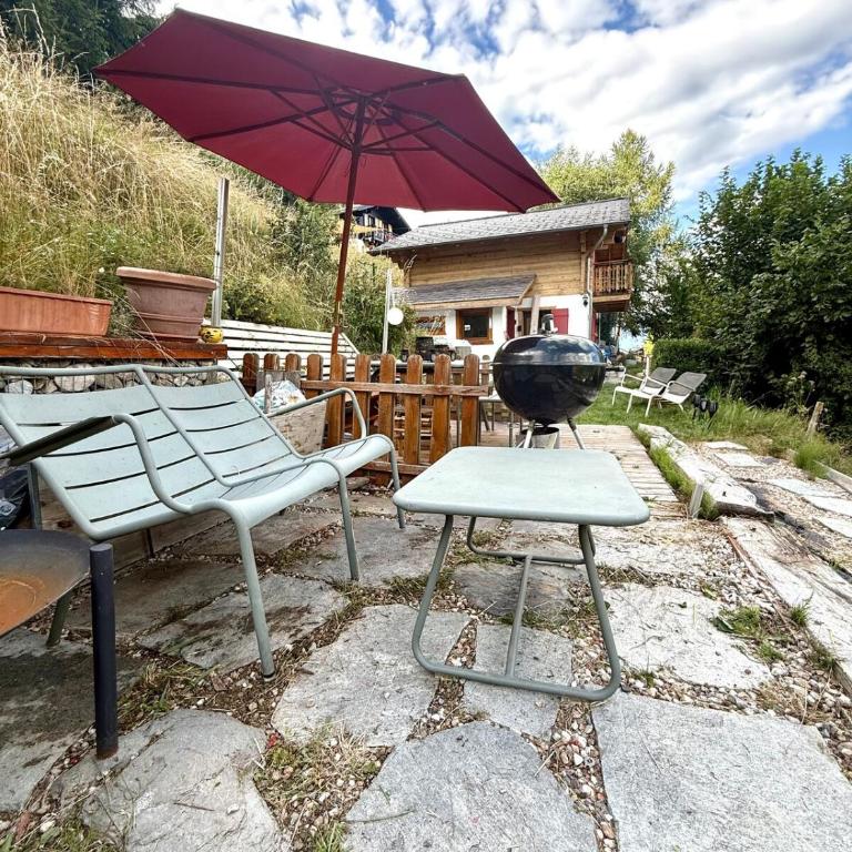 Chalet Opalpin Lodge & Spa, vue montagne et jacuzzi - Chalet - 33
