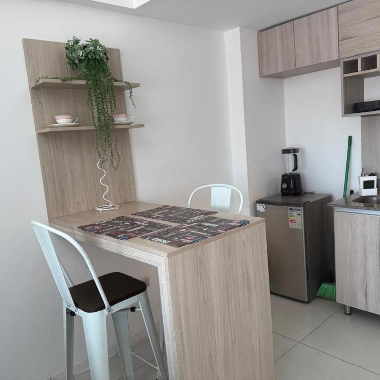 ZONA VIP elegante y comodo APARTAMENTO FAMILIAR CON BALCON y hermosa vista a la calle, canal isuto zona equipetrol - Apartamento de 1 dormitorio - 8