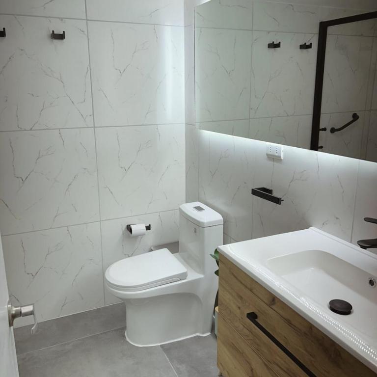 Descubre Santiago desde amplio depto con vista única - Three-Bedroom Apartment - 20