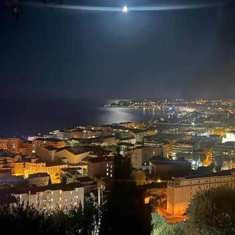MINI-VILLA "SEAVIEWS BY JENNI MENTON" Calme,vue féérique,immense terrasse et parking privé à 5 minutes du coeur de ville - Apartment mit 1 Schlafzimmer - 37