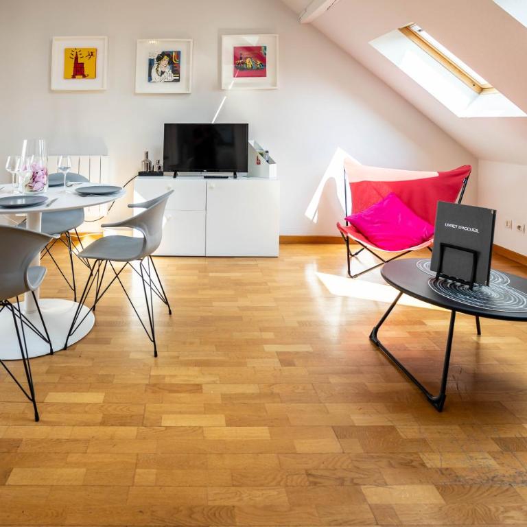 Appartement avec balcon à Strasbourg Robertsau - Apartamento de 1 dormitorio - 9