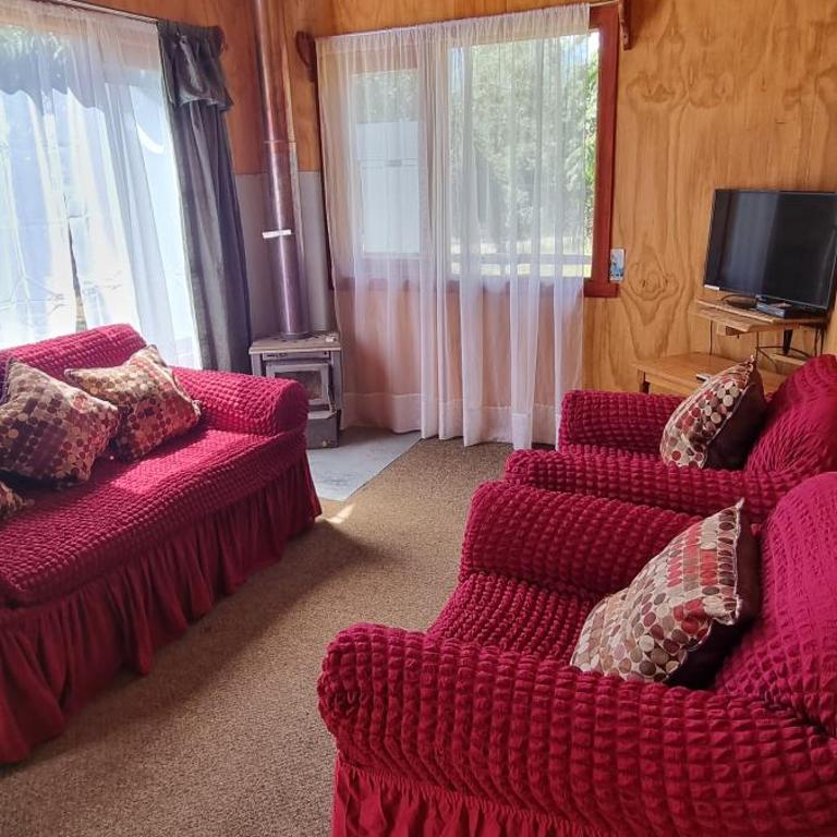 Cabaňa a pasos del lago - Two-Bedroom House - 6
