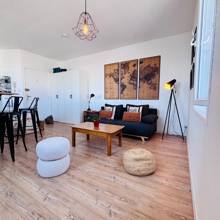 N1 Superbe appartement à 2 pas de la mer - Appartamento con 1 Camera da Letto - 12