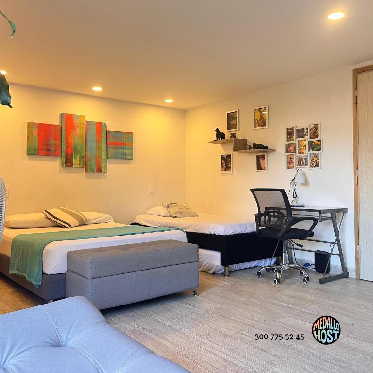 Por el mismo precio hasta 5 personas Poblado ApartaSuite - Apartamento de 1 dormitorio - 26