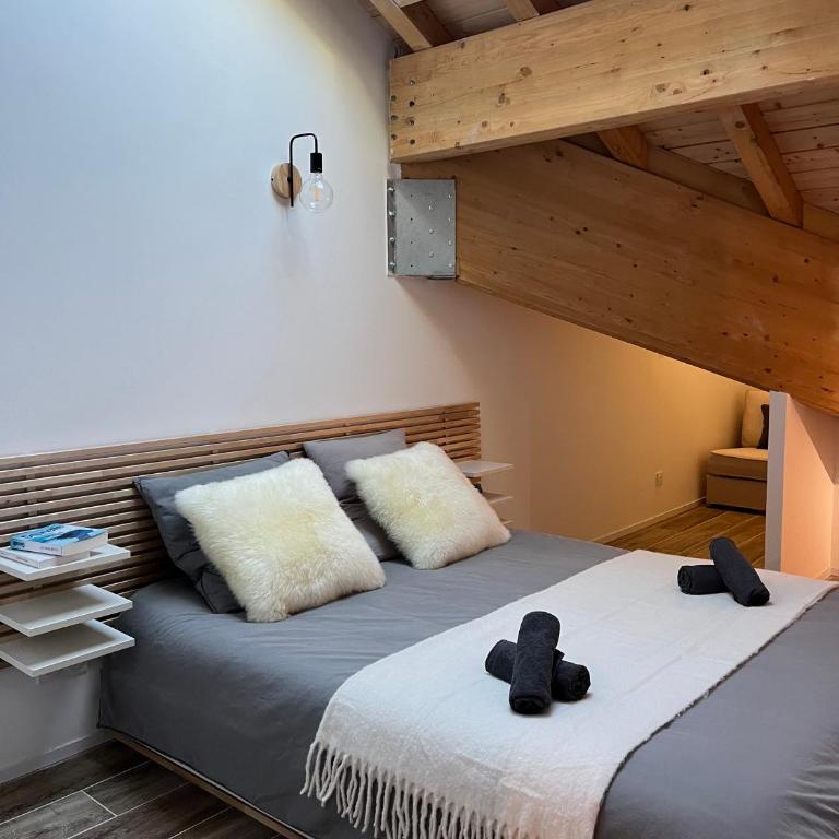 La tanière d'Amagéa 4-5 p cosy terrasse & garage - Two-Bedroom Apartment - 16