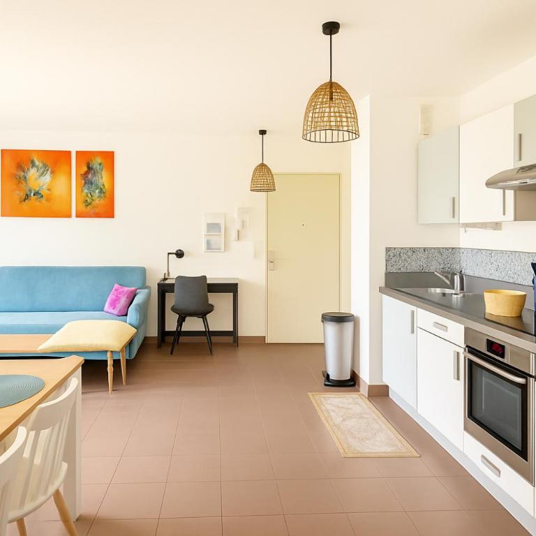 T3 avec jardin clos, 2 parkings privés Proche Arcachon - Two-Bedroom Apartment - 7
