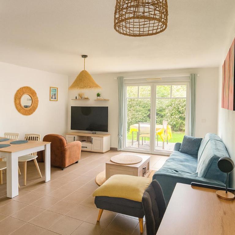 T3 avec jardin clos, 2 parkings privés Proche Arcachon - Two-Bedroom Apartment - 17