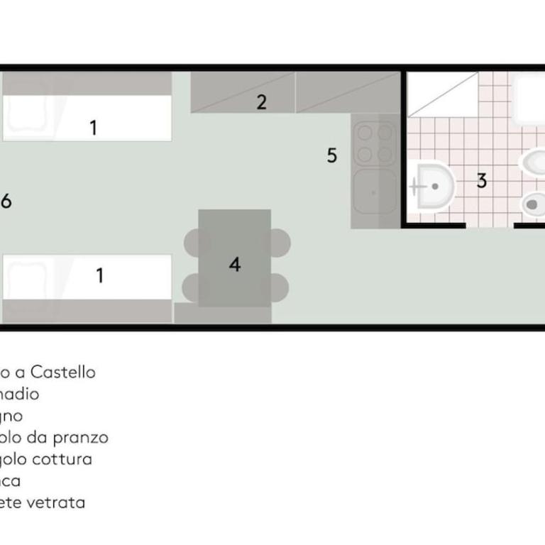 Casa Chiara Marilleva 1400 - Apartamento de 1 dormitorio - 7
