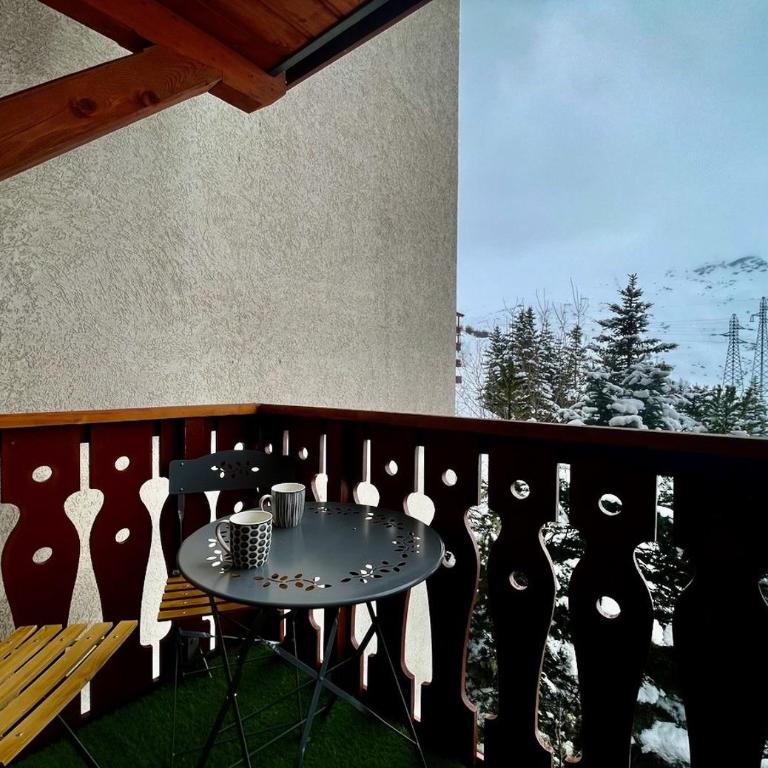 VM 813 T2 Skis aux pieds les Menuires - Appartement 1 Chambre avec Balcon et Vue sur les Montagnes - 22