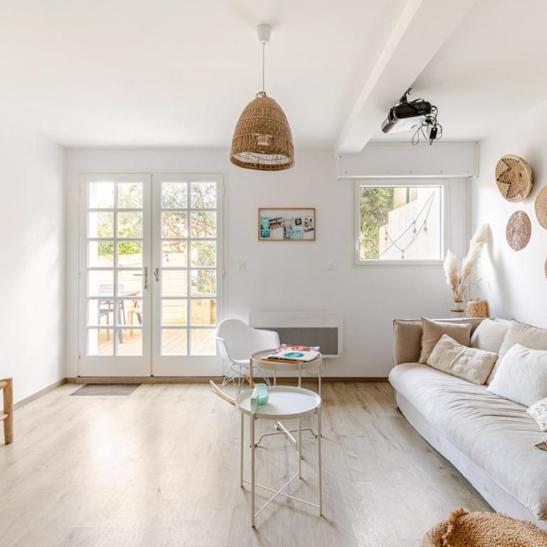 T3 Les Anémones à 50m de la plage avec grande terrasse et grand jardin - Haus mit 2 Schlafzimmern - 11