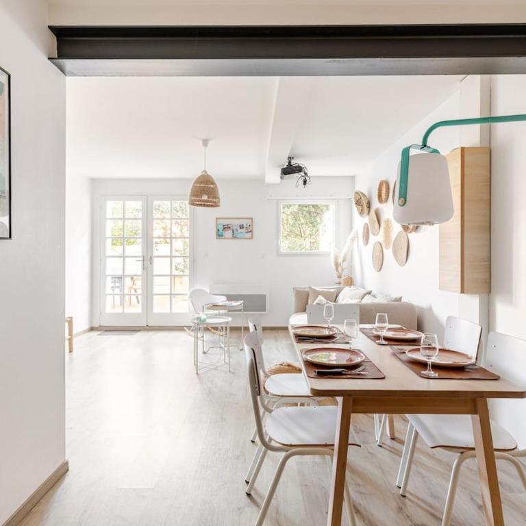 T3 Les Anémones à 50m de la plage avec grande terrasse et grand jardin - Haus mit 2 Schlafzimmern - 7
