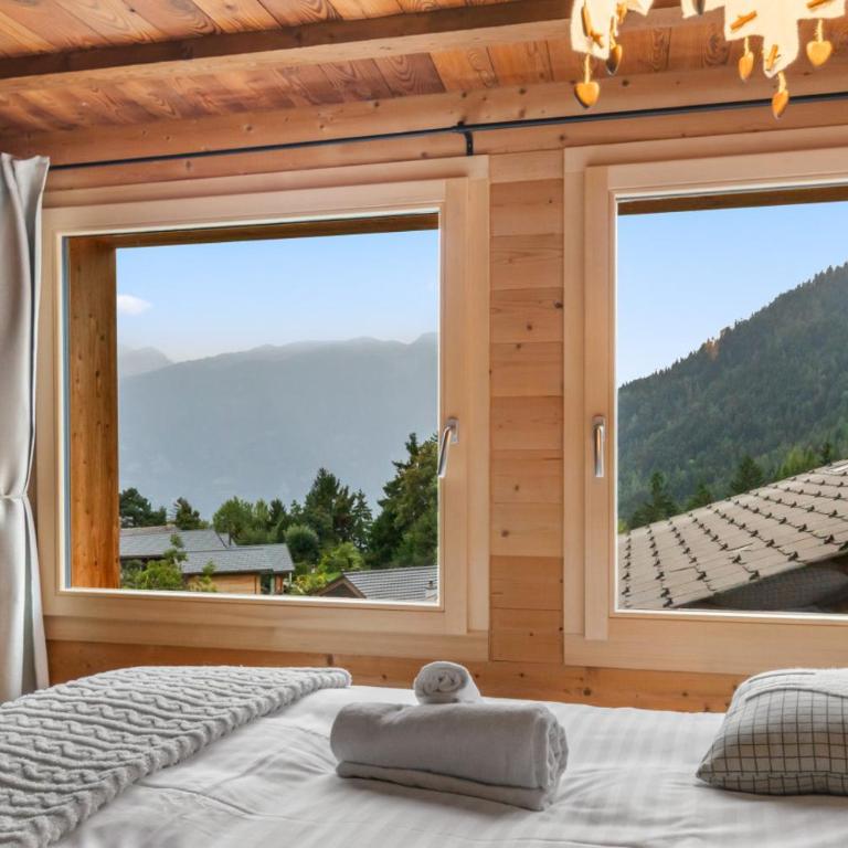 Chalet rénové et chaleureux, Ovronnaz 4 personnes, famille - Chalet - 3
