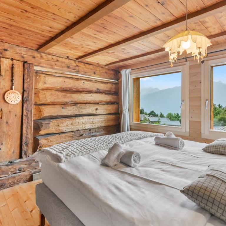 Chalet rénové et chaleureux, Ovronnaz 4 personnes, famille - Chalet - 26