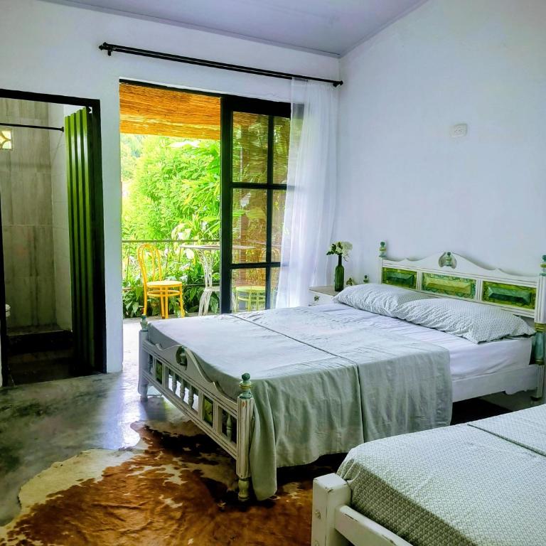 Betania Alojamiento Rural Quindío Eje Cafetero espectacular! - Habitación Doble con balcón - 2 camas - 14